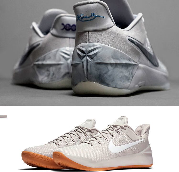 【官方旗舰店】莆田新款 kobe ad 酷灰元年zk科比12代白金紫罗兰男女