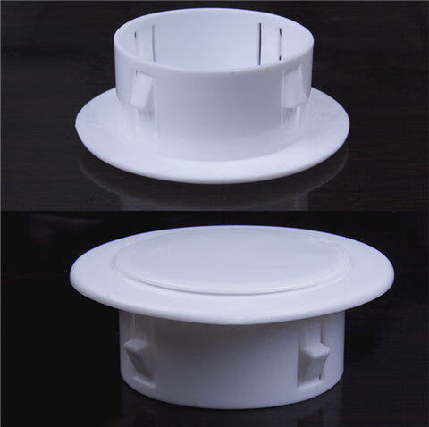 pdq 烟道封堵空调洞堵盖可拆盖墙孔遮挡密封空调孔装饰盖堵塞器墙孔护