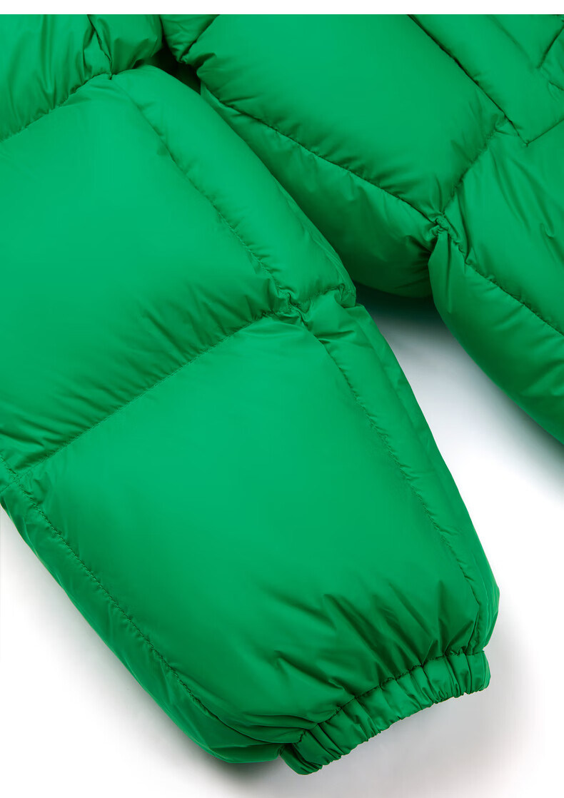 同款】jnby/江南布衣22冬新品羽绒服连帽宽松o型5mac11910 324/青葱绿