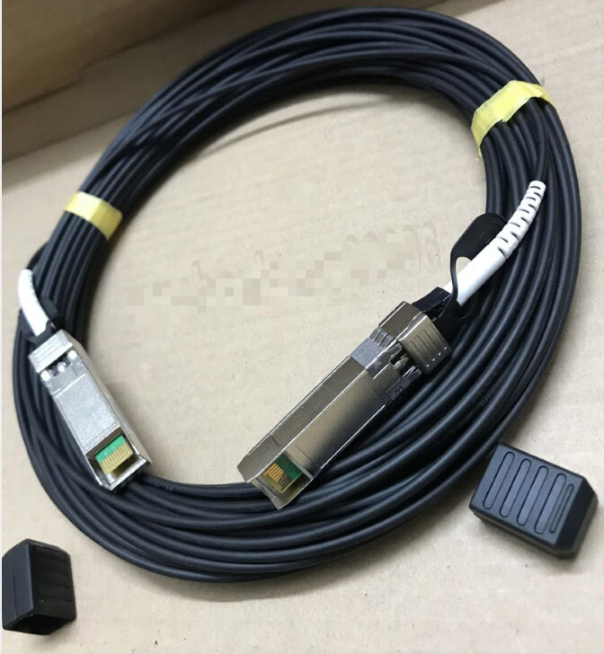 10g萬兆有源aoc光纜sfp堆疊線光纖線兼威聯通x520萬兆網卡tplink3米