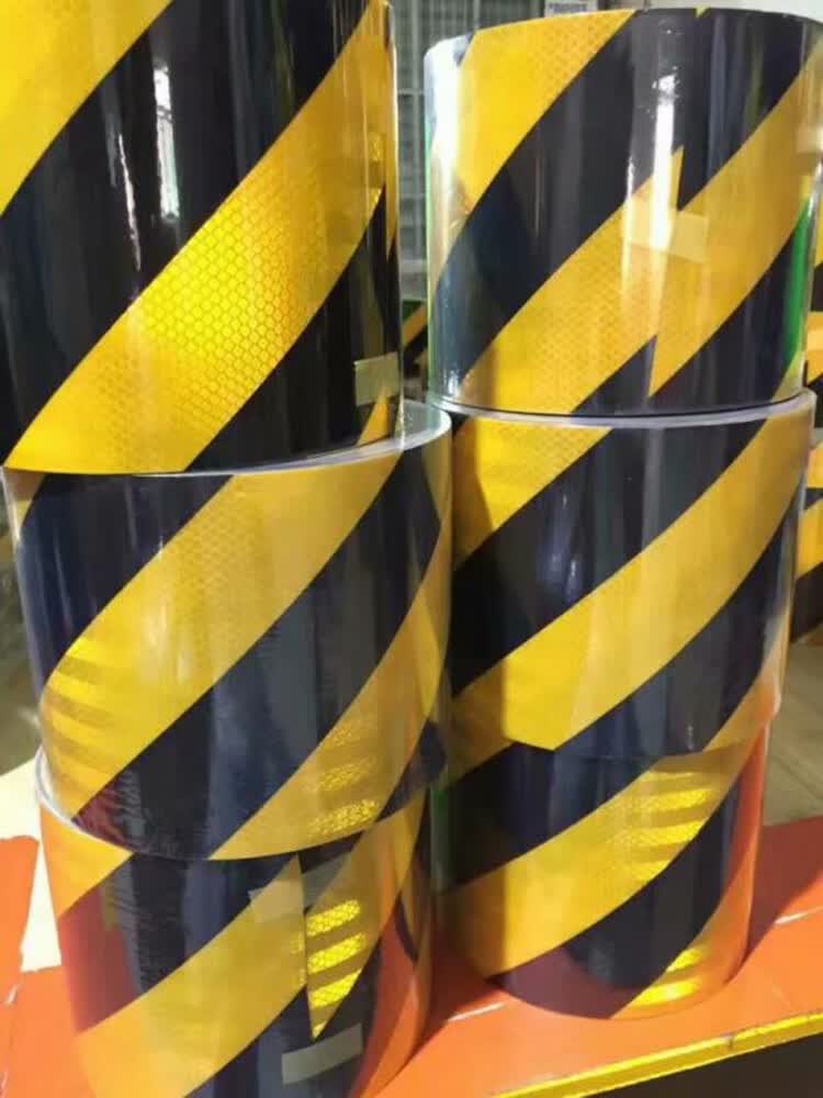 微棱镜高强级膜 高速超工程egp反光膜级pet三级二类反光膜 铝背基