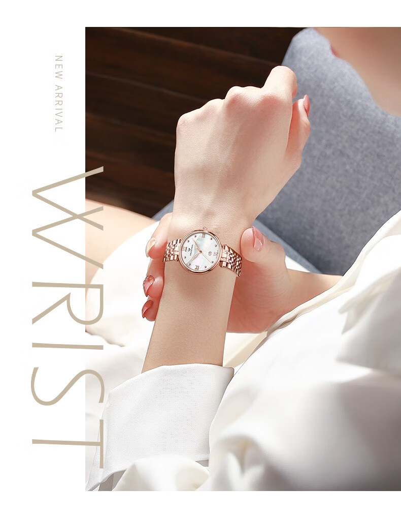 情人节送女友礼物格林grandprix瑞士进口手表女腕表女士手表小众石英