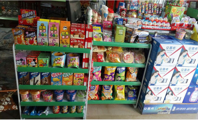 {送货上门}超市小货架便利店口香糖货架收银台前零食展示架母婴店架子