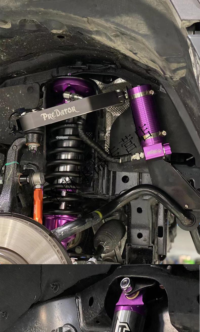 适用长城魏派坦克300黑曼巴科曼沙蜥氮气减震器升高2寸避震器套件定制