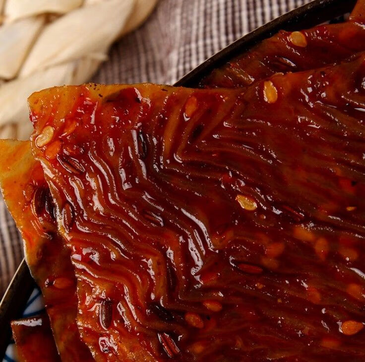 李郁林老式大辣片10袋5袋3袋东北辣皮儿时零食80g800g多规格腾旺纳跃5