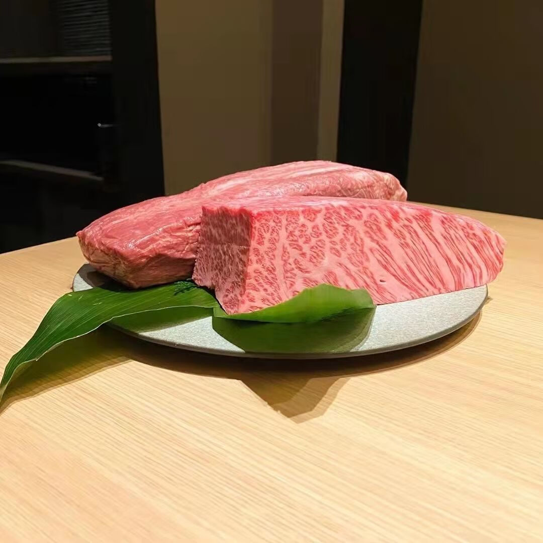 悦君心m12级澳洲a5和牛羽下肉板翼霜降雪花牛排500g2块顺丰餸料m12羽