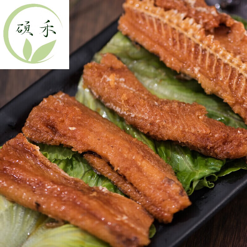 蒲烧鳗鱼头 100g*6日月棠红烧鳗鱼头海鲜即食食鱼肉头食品宓蝶圣质彦