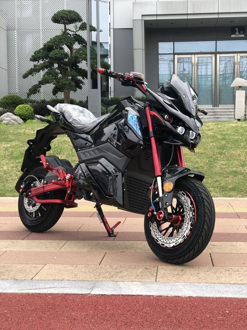 z6电摩电动车m5中置高速大功率改装酷车72v电动摩托车96v 1200瓦72v20