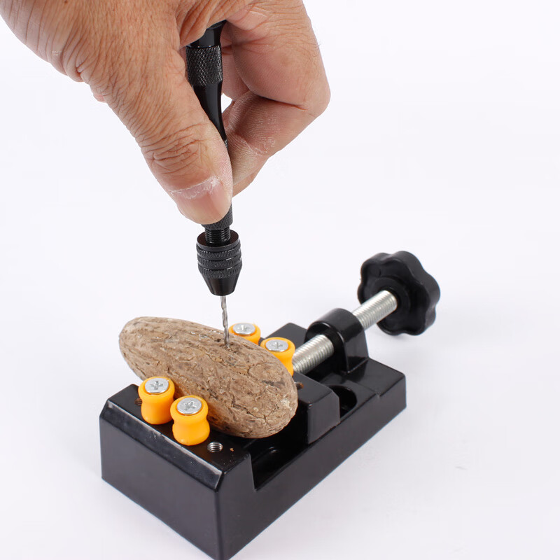 小型手拧钻手捻钻 手动钻木头木珠核桃文玩手工diy打孔钻工具迷你cz