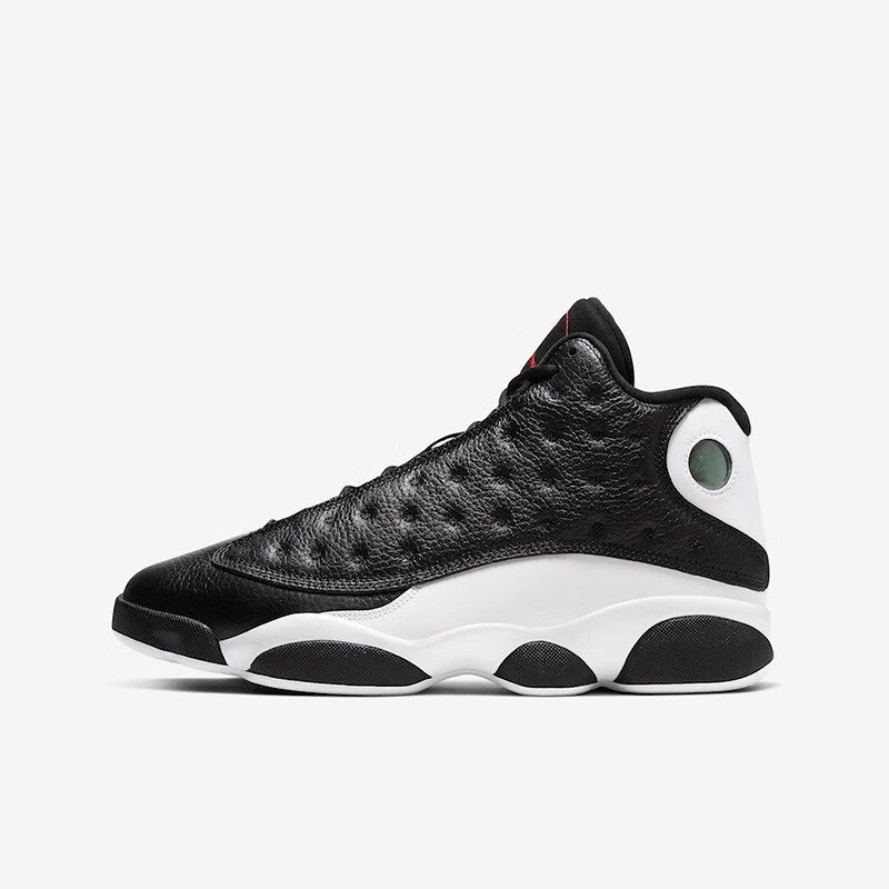 耐克nike air jordan 13 aj女鞋反转黑白熊猫篮球鞋 884129-061 36.5