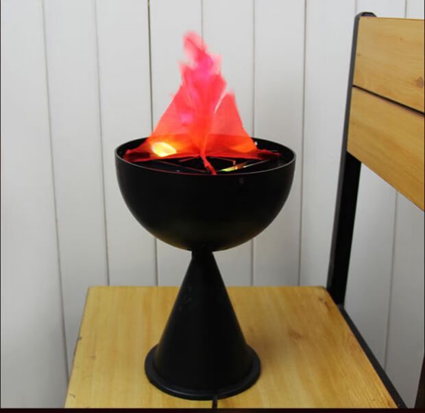灯火焰灯节日婚庆舞台装饰篝火晚会用品led电子旺火大号仿真火盆灯