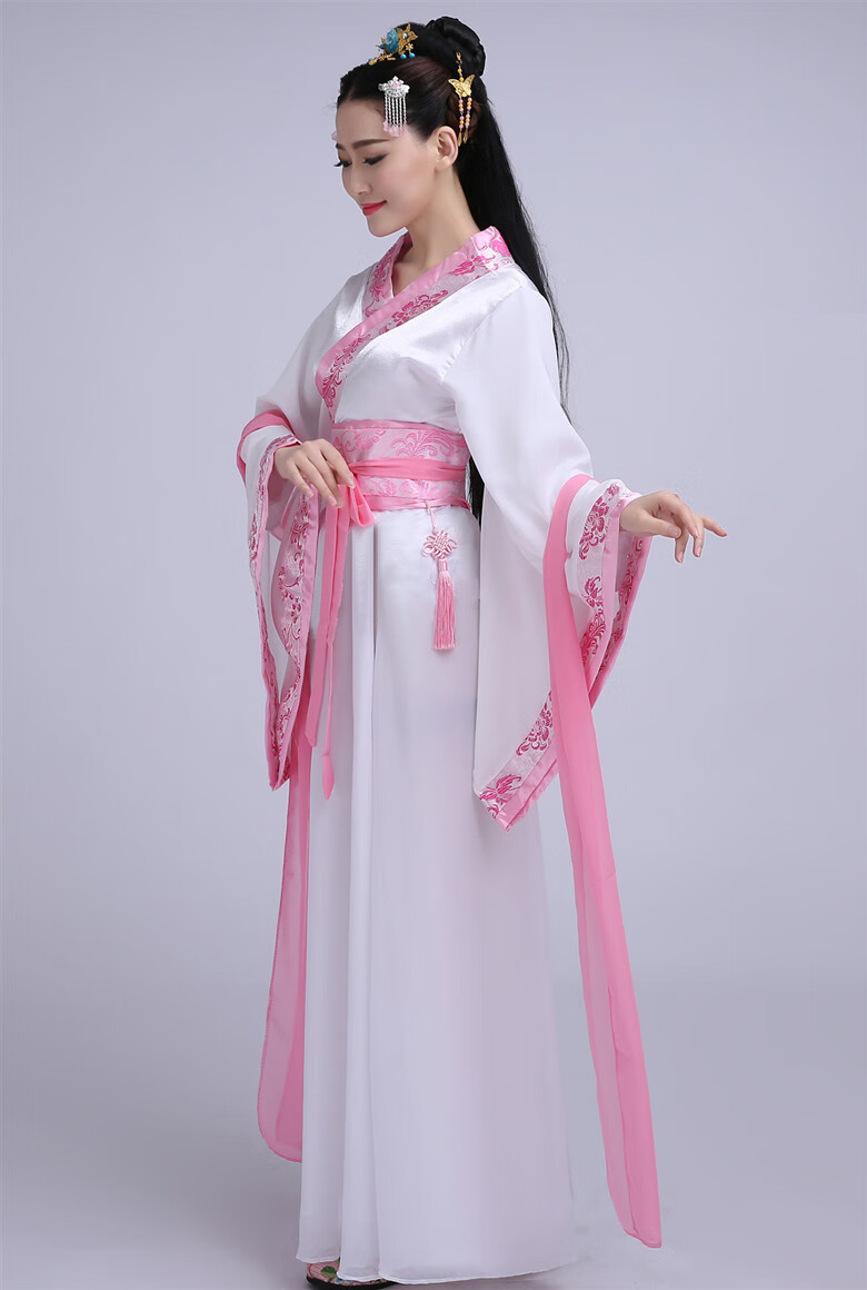 新品包开发票古装汉服七夕牛郎织女服装七仙女襦裙嫦娥后羿演出服摄影