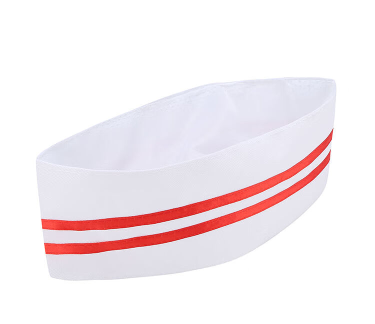 范世提餐厅服务员帽子厨师帽布帽船帽工作帽厨房帽子厨师长帽子酒店船