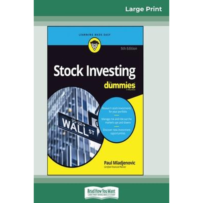 按需印刷Stock Investing For Dummies, 5th Edition (16pt Large Print Edition)[9780369306258]