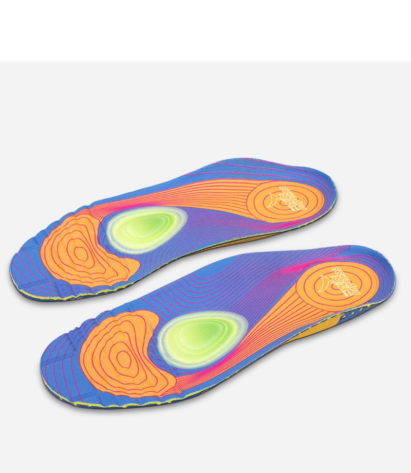 喜奔爸妈父母老人专用鞋垫足底筋膜炎脚痛足弓支撑高弹减震透气吸汗