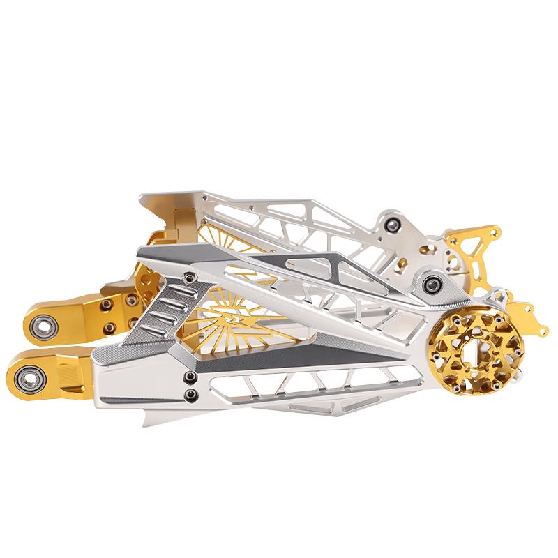 s改装平叉佛兰多二代神盾平叉n1s猴子x5电摩通用改装铝合金后平叉非hh