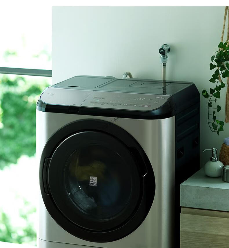 hitachi/日立 10kg日本原装进口洗烘一体洗衣机 能除螨bd-nx100ec