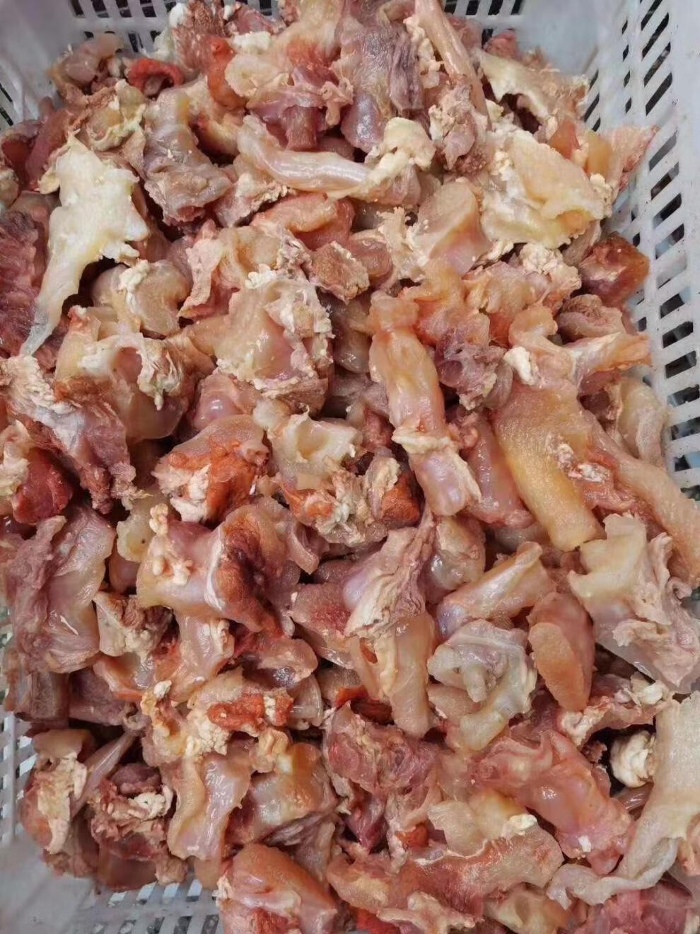 清真牛肉筋头巴脑4斤9斤八分熟无汤无水牛筋熟筋熟牛头皮3斤丰富胶原