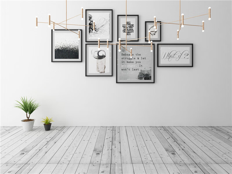 迪派特热卖主播背景布3d直播间直播背景布立体高清简欧客厅背景布新