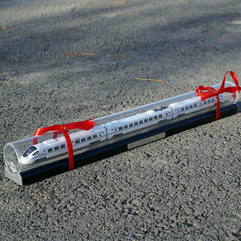 定制火车和谐号高铁标准城际动车组crh模型 合金仿真收藏送礼摆件