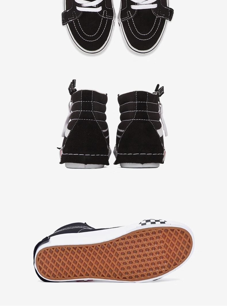 vans范斯 sk8-hi reissue cap 解构 高帮男女休闲板鞋 vn0a3wm1tut 38