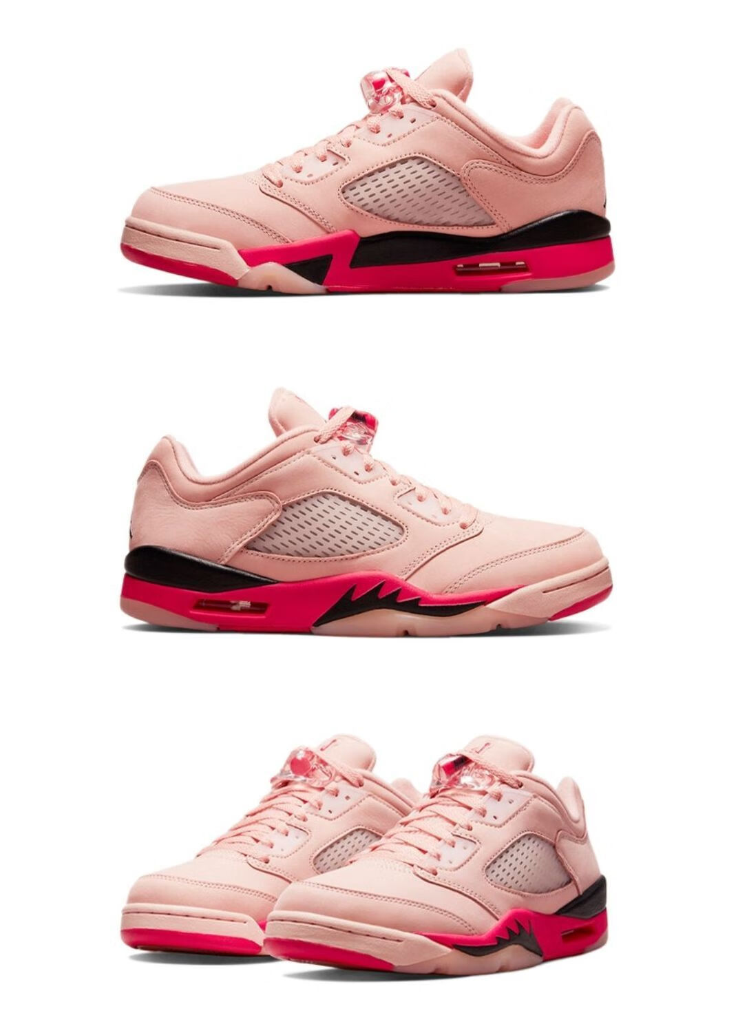 【官方旗舰】纯原中国年aj5低帮 撕撕乐火焰鸟中国玉黑金男女鞋休闲鞋