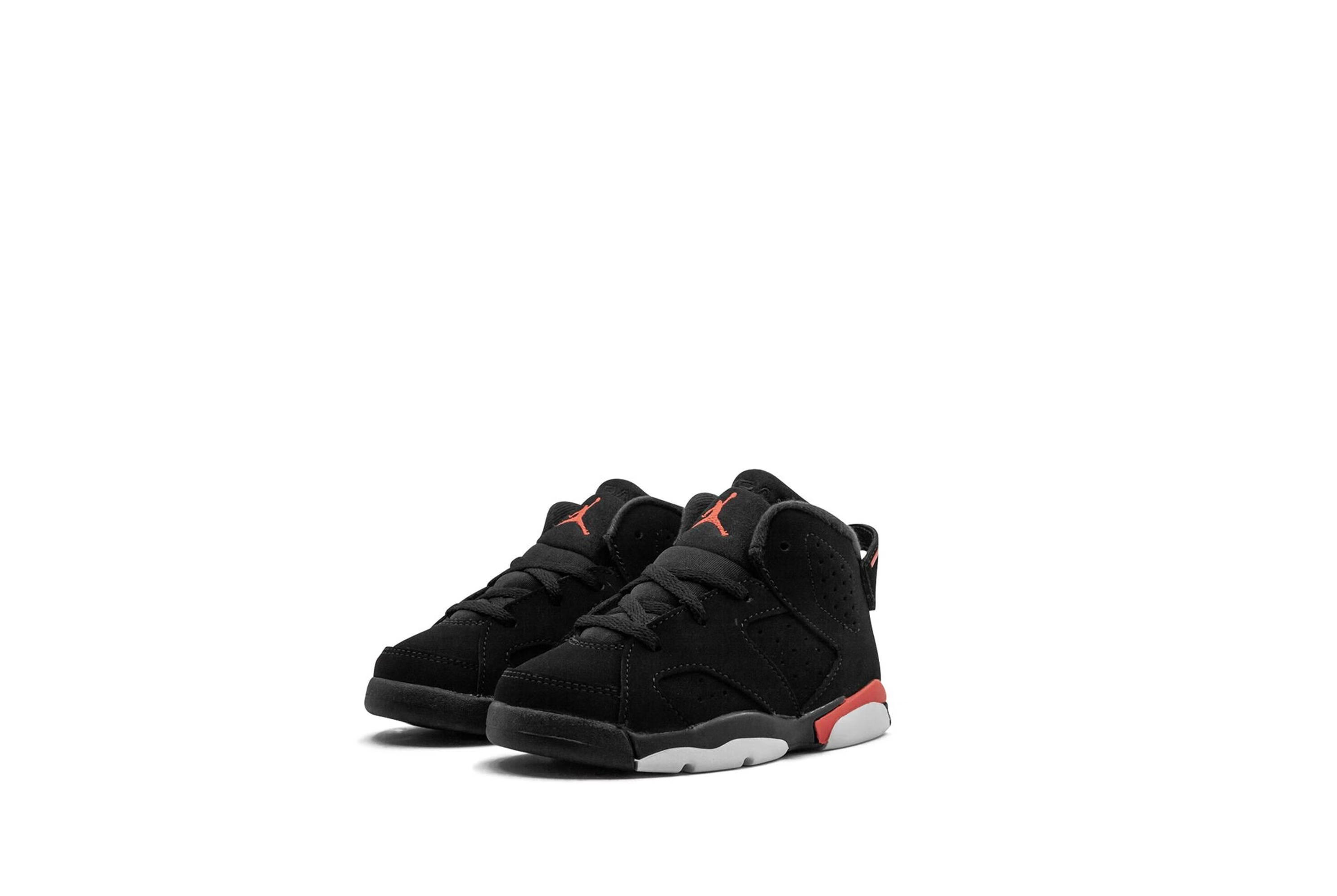 jordan童装airjordan6retro运动鞋黑色us10c