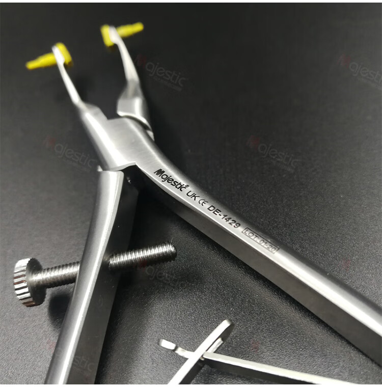 牙科工具牙冠放置钳烤全瓷冠前后放取钳子口腔美学牙贴片器械材料