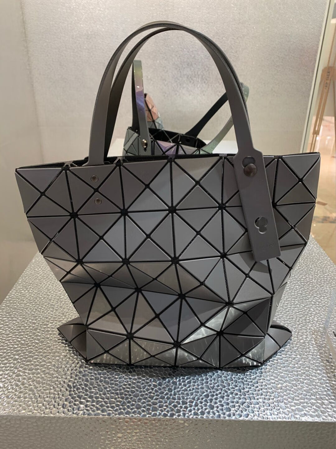 三宅一生女包日本代购菱格isseymiyake女包6格六格包休闲单肩手提包