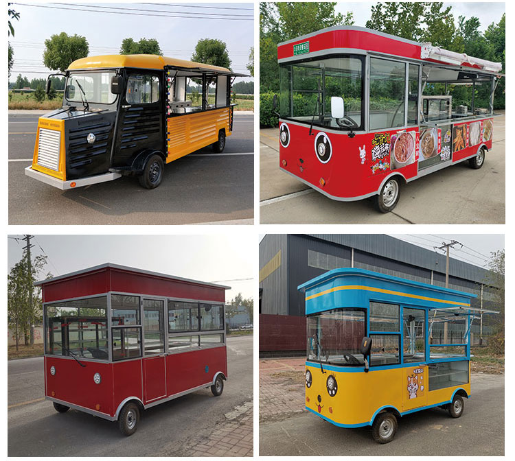 車手抓餅煎餅果子車電動四輪移動快早餐車擺攤夜市流動炸串車麻辣燙可