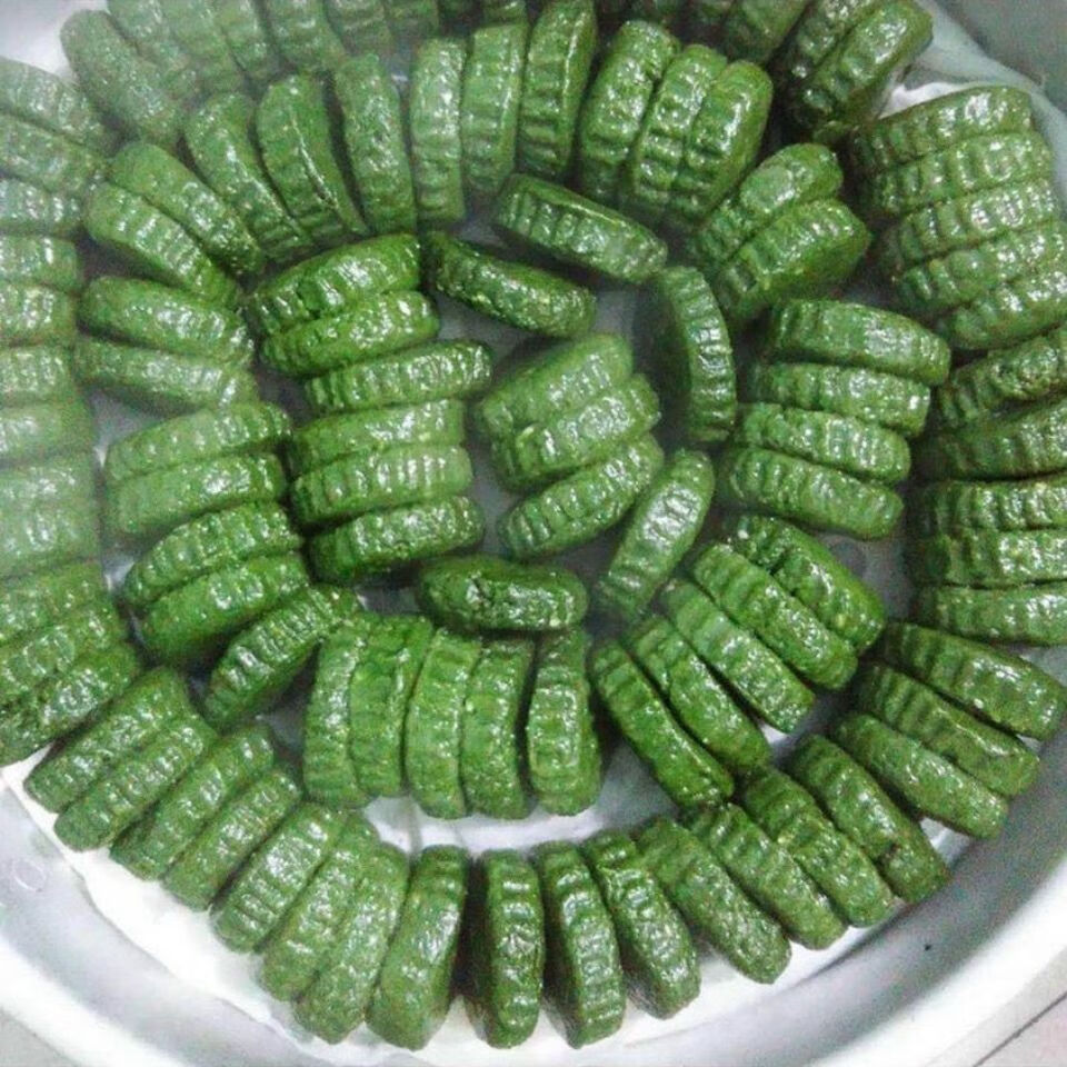 湖南特产糕点农家自制手工清明果青团子艾叶糍粑蒿子粑粑艾草饼 咸味