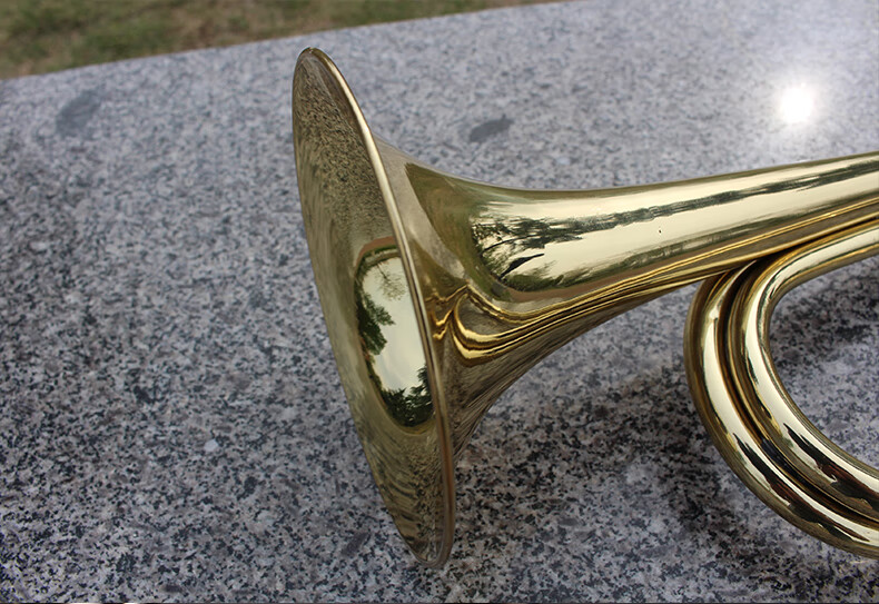 恒日晟八路军冲锋号乐器军号喇叭老式红军道具纯铜集结号大步号小号子