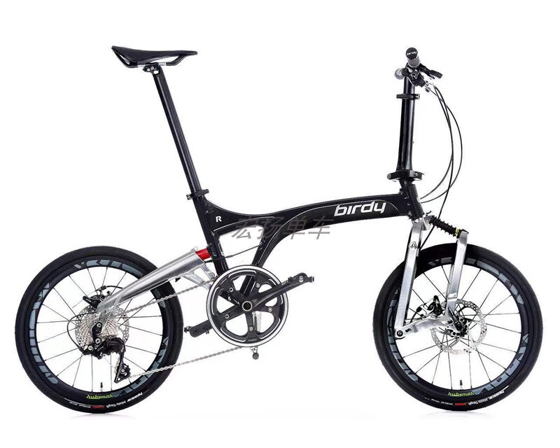birdy折叠车德国鸟车代理 birdy r20 飊速款 406 碟刹折叠自行 银红