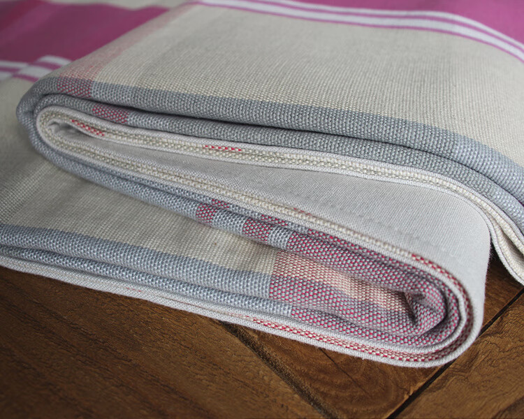 三件套全棉凉席老式冰丝亚麻粗麻布夏季 【大边】良品-灰 特厚床单:2x