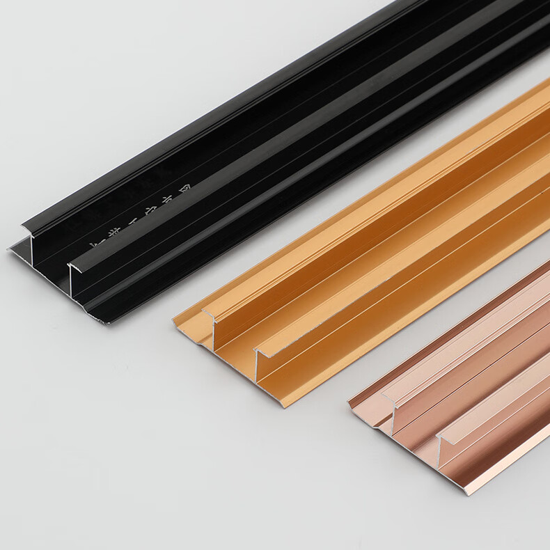 9厘护墙板收边条木饰面装饰金属阴角收口条铝合金尖阳角工字线条 9厘