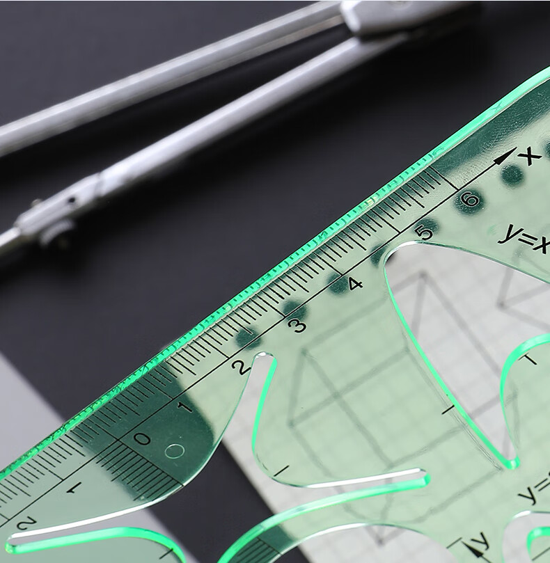 曲线板多功能模板尺画圆绘图尺子建筑模板制图设计尺