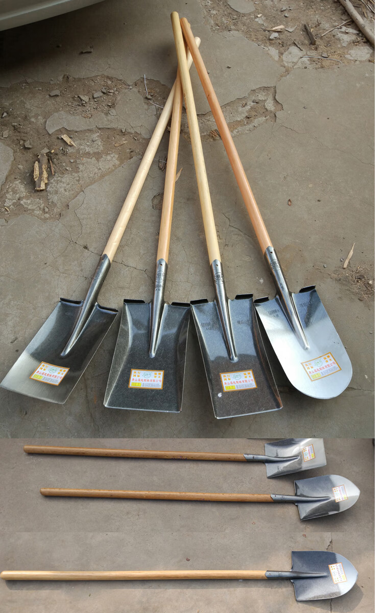 铁锹木柄锹柄铁锨木把铁铲木杆子木棒实木手柄铁锨木柄木质铁锹把 74