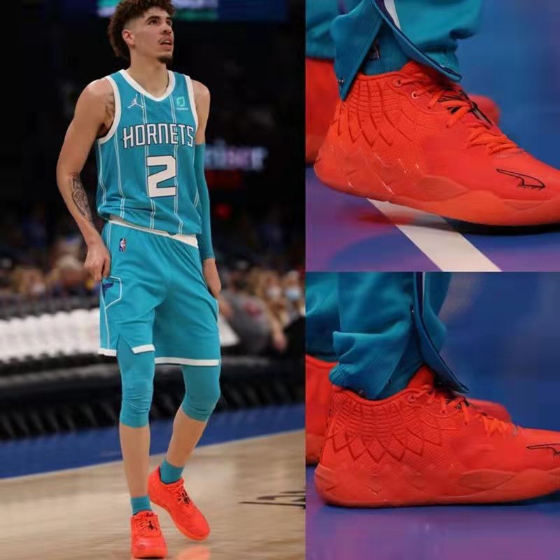 【官方旗舰店】联名同款 新款三球一代鸳鸯拉梅洛鲍尔球鞋mb.