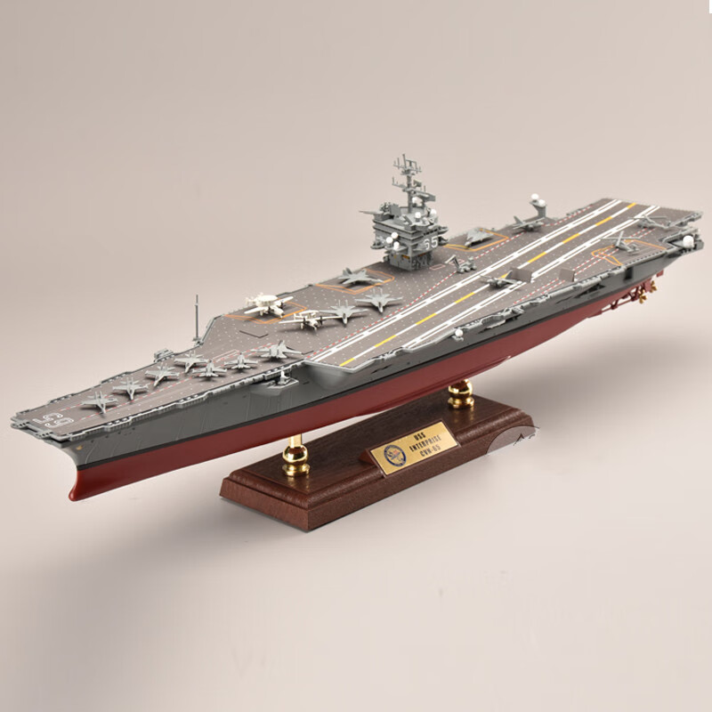 定制1700企业号辽宁号航母战列舰合金船模型大和号密苏里收藏密苏里州