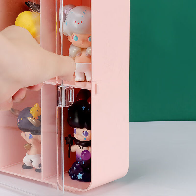 茉舟盲盒展示柜盲盒收纳展示架透明防尘亚克力乐高展示柜公仔泡泡玛特