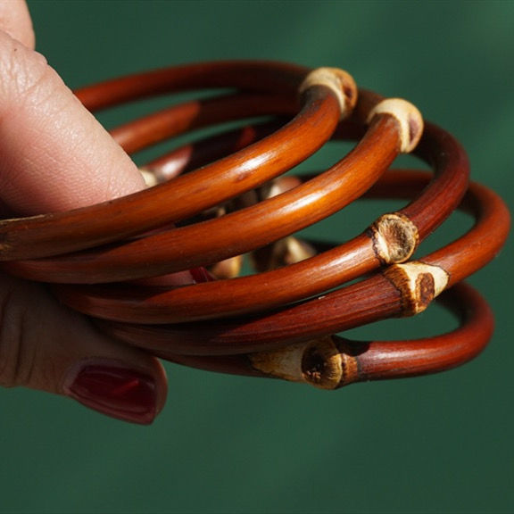 2021新款鸡血藤手镯男女情侣款有节藤镯西藏饰品天然藤木镯子手饰礼物