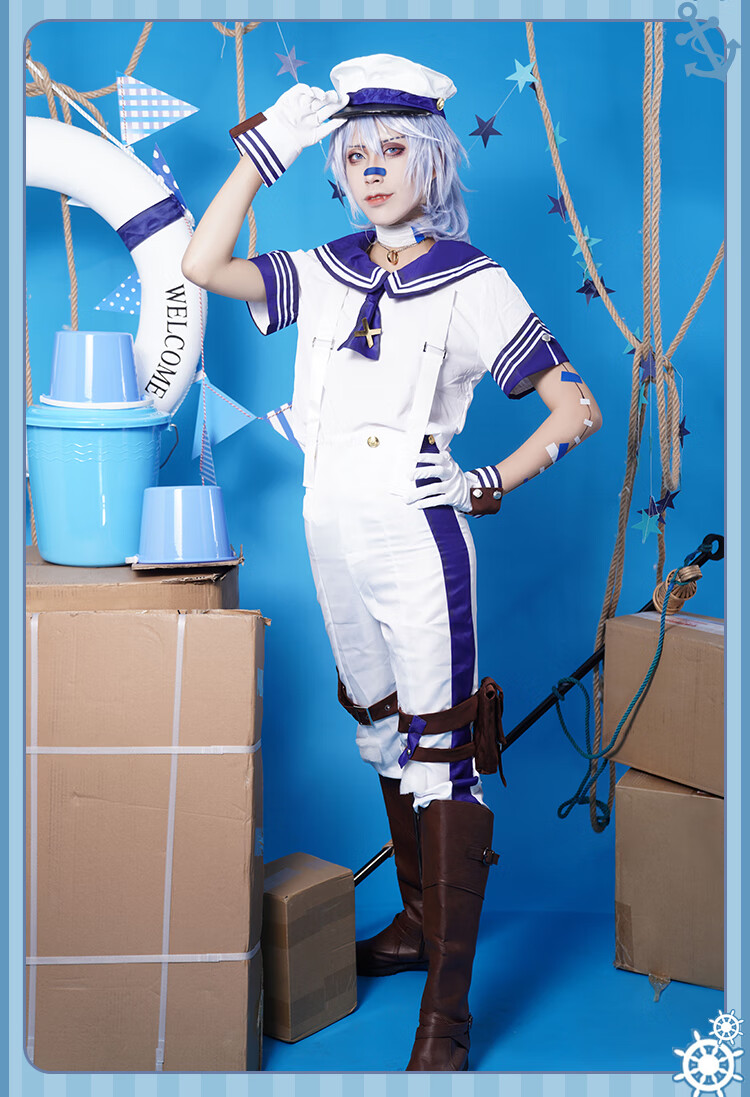猛仕将 漫果家预售 第五c人格cos服囚徒远航之日cos水手服cosplay服装