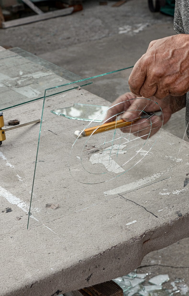美科(mytec)玻璃圆规刀 割圆刀多功能划圆刀高精度油烟机开孔神器裁圆