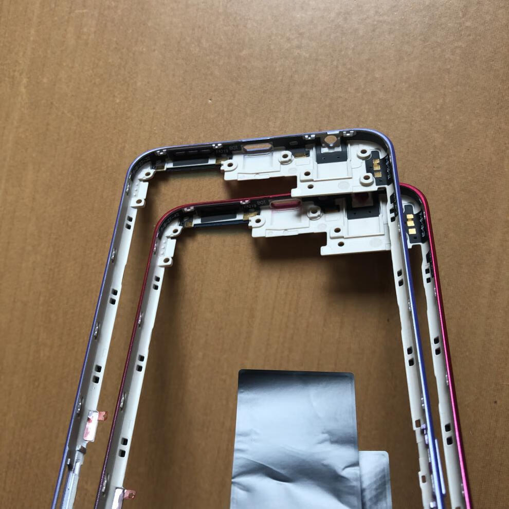 hkna适用oppoa72后盖a72中框外壳oopoa72屏框边框维修更换霓虹后盖