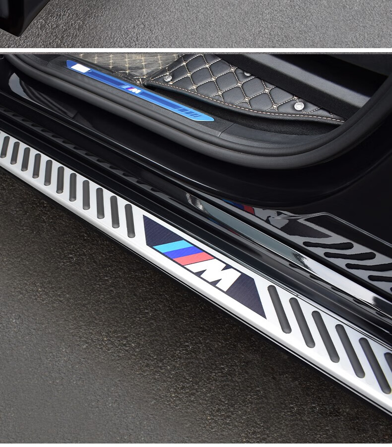 x5l脚踏板原装19/21年进口x5迎宾固定踏板专用侧踏板 19-22款宝马x5