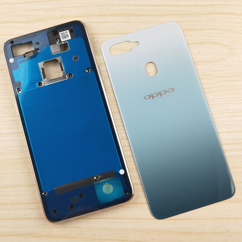 适用于oppoa7x原装后盖 a7x电池后盖后壳 前框中框中壳屏幕边框手机