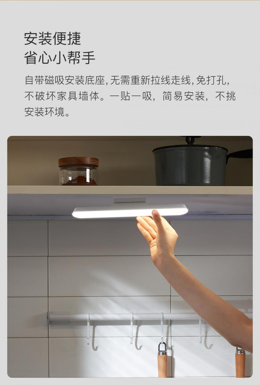 易來臺燈小學生led檯燈學習專用可充電式插電兩用宿舍床頭酷斃燈 淺