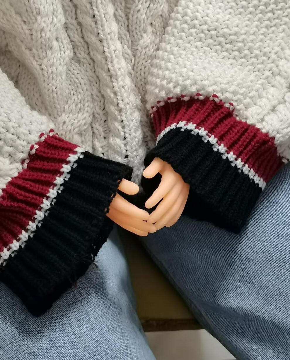 小手芭比小手指套 撸猫手套抖音同款小手手网红迷你手掌创意搞怪 小手