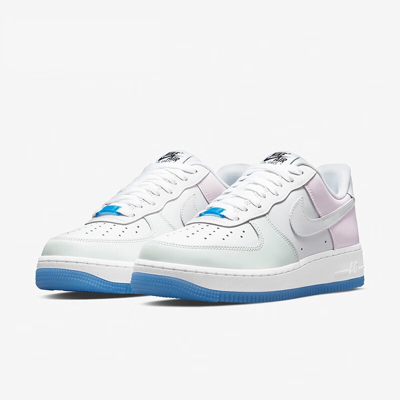 耐克nike air force 1空军一号af1女款变色龙热感应低帮休闲板鞋同款