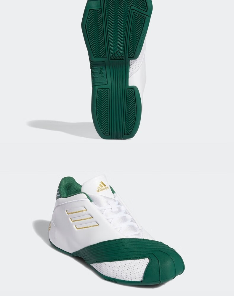 adidas阿迪达斯官网麦迪1代男子复刻版篮球鞋fw3663 白2f军绿色 白/军